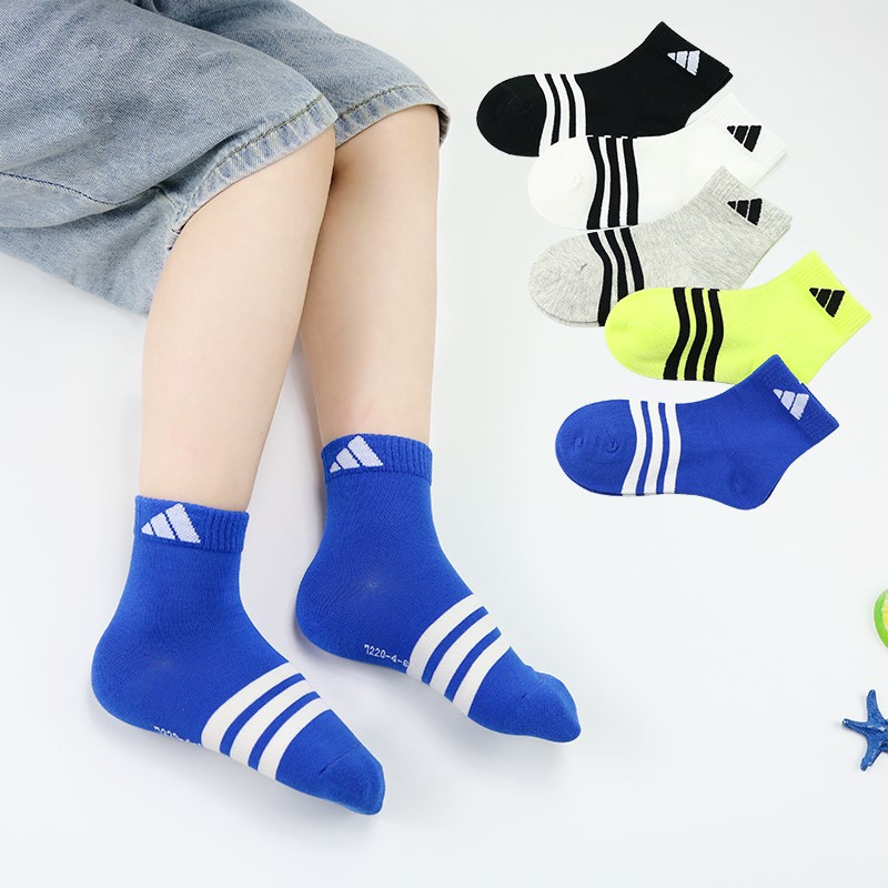 T048 - Tất cho bé thể thao sọc bàn  sz 1-6T, tất thời trang trẻ em