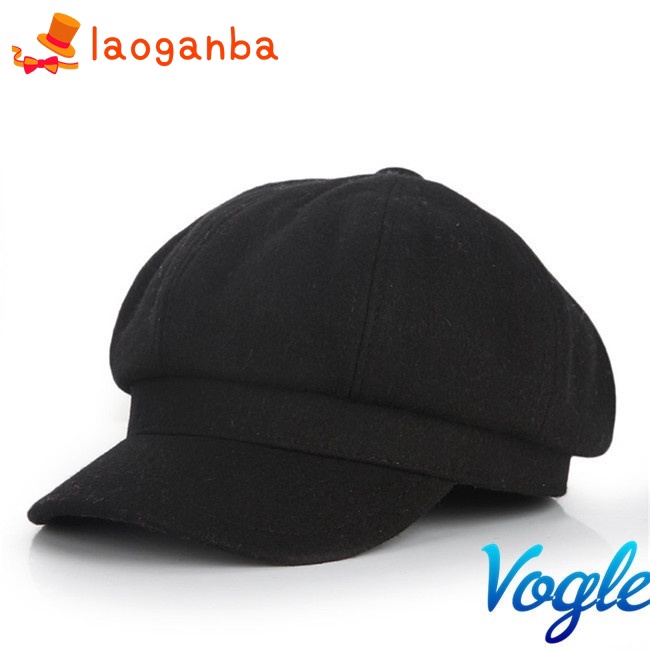 L□ Golfcap Fashion Unisex Retro Beret Octagonal Bucket Casual Hat Golf Driving Cool Flat Cap Top Cap