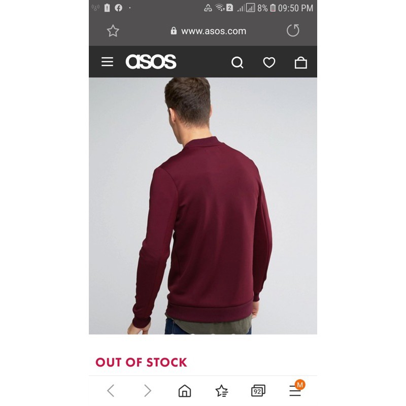 Áo khoác bomber nam