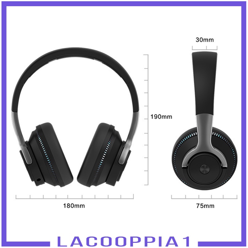 [LACOOPPIA1] H2 Wireless Headphone Bluetooth Headset Stereo Earphone w/Mic