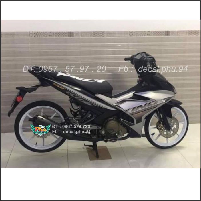 Tem Rời Exciter 150 King xám bạc rời (C)