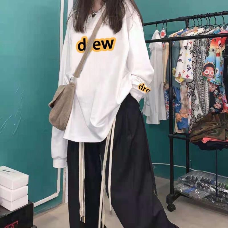 Áo sweater DREW nỉ nam nữ, áo nỉ thu đông dài tay basic sweater form rộng