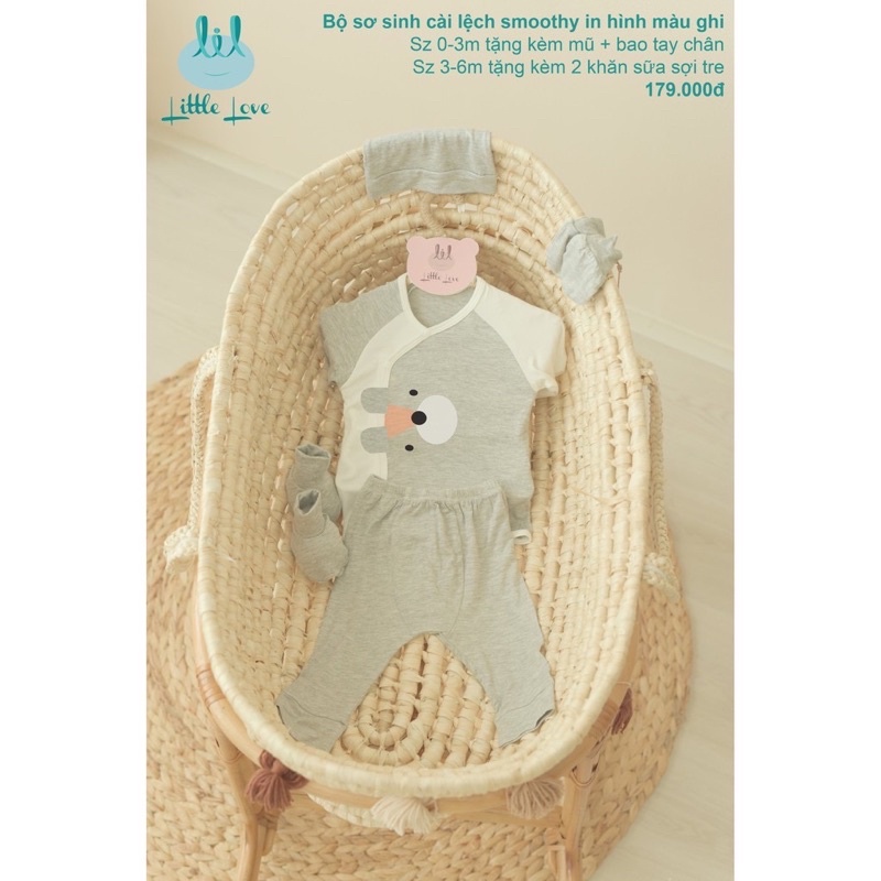 Bộ sơ sinh smoothy littlelove