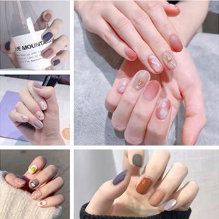 Bộ nhãn dán móng 14 miếng in hoạ tiết chống thấm nước