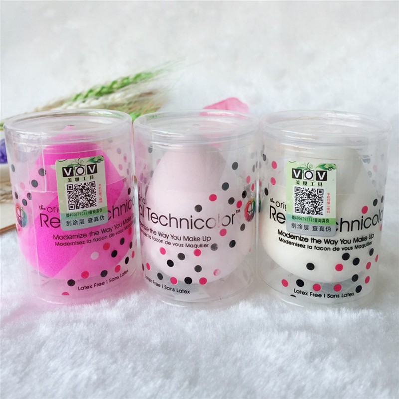 [Hàng mới về] Bông trang điểm kem nền bằng xốp bọt biển tiện dụng