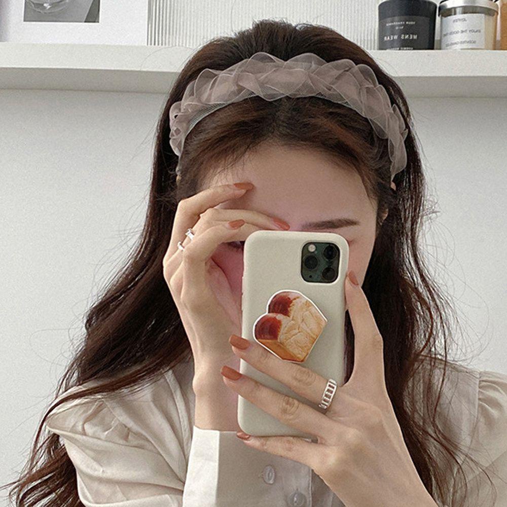 PINEVN Băng Đô Cài Tóc Phối Ren Hoa Phong Cách Vintage