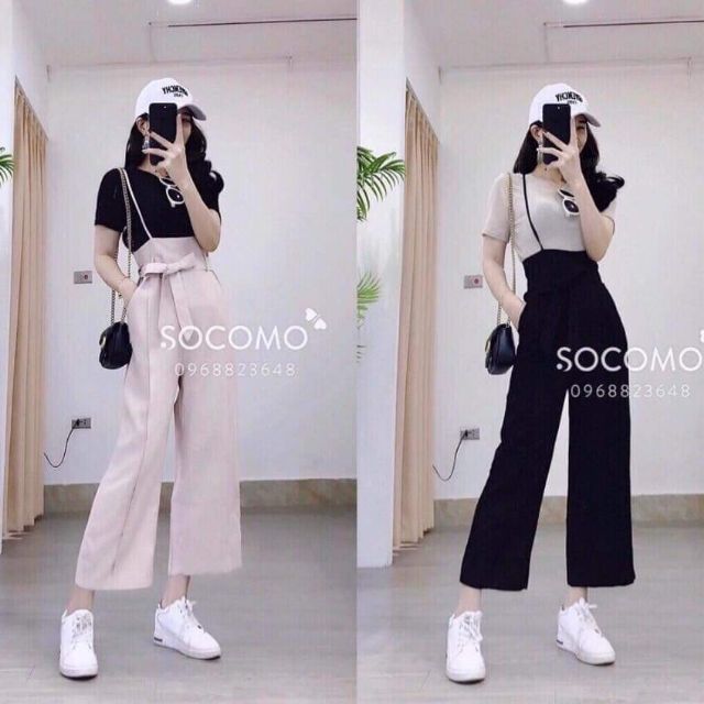Set yếm ống rộng