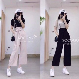 Set yếm ống rộng