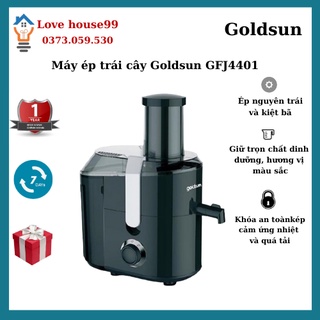 Máy ép chậm máy ép trái cây Goldsun GFJ4401 ép kiệt bã giữ trọn chất dinh dưỡng bảo hành chính hãng 12 tháng