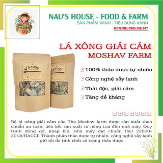 Lá Xông Giải Cảm - Lá xông sản phụ - tắm bé  The Moshav Farm