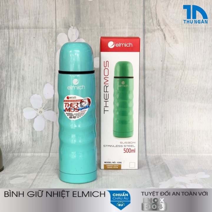 Bình giữ nhiệt Inox 304 nhập khẩu CH Séc Elmich M5 EL6390 500ml Bảo hành 12 tháng