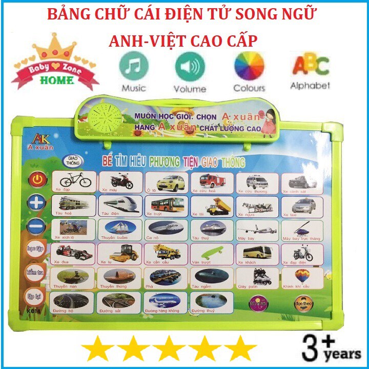 [Tặng kèm bút] Bảng điện tử thông minh cho bé