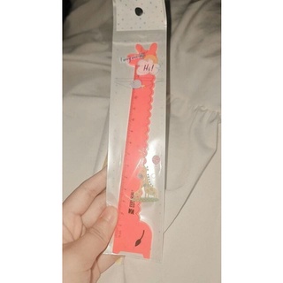 Thước kẻ hình thú dài 15cm cute dễ thương.