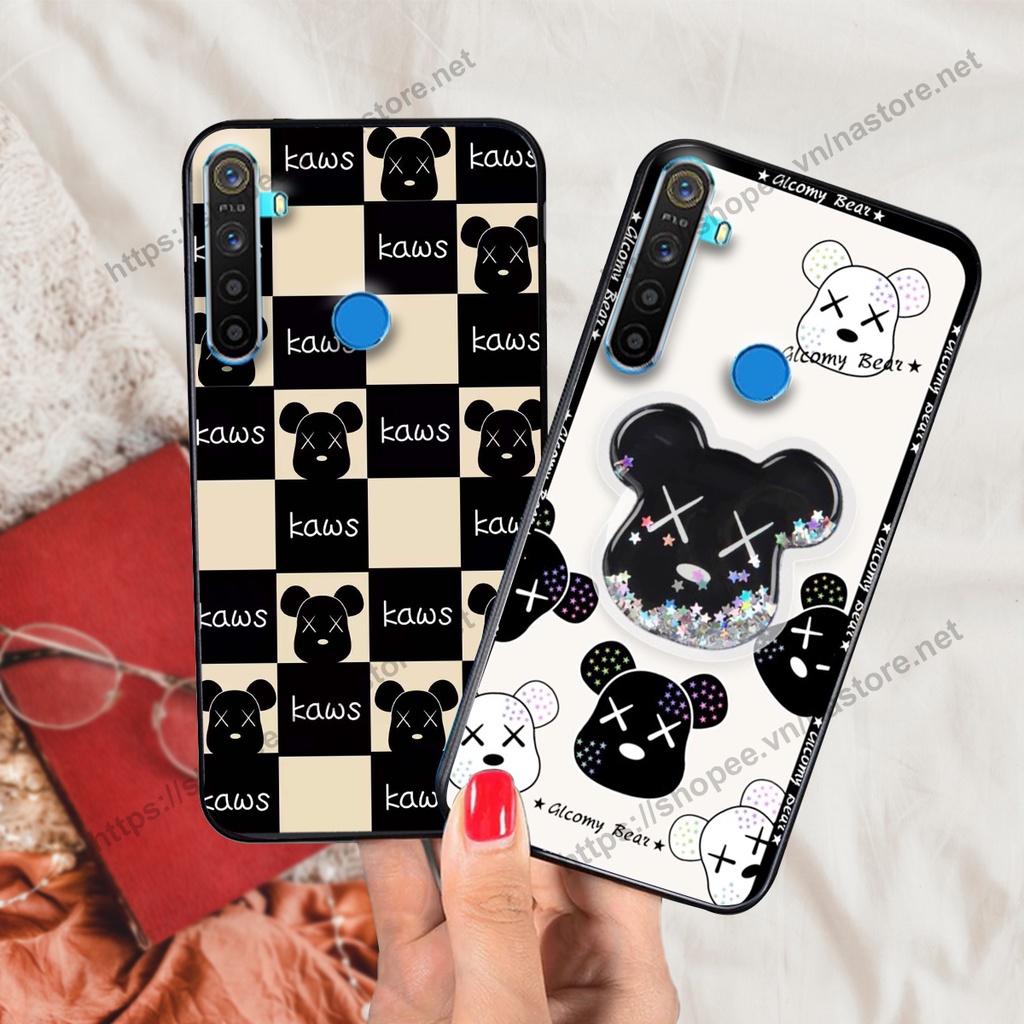 Ốp lưng Realme 5 / REALME 5I / Realme Q / REALME 5 Pro / REALME C3 họa tiết beabrick kaws cute