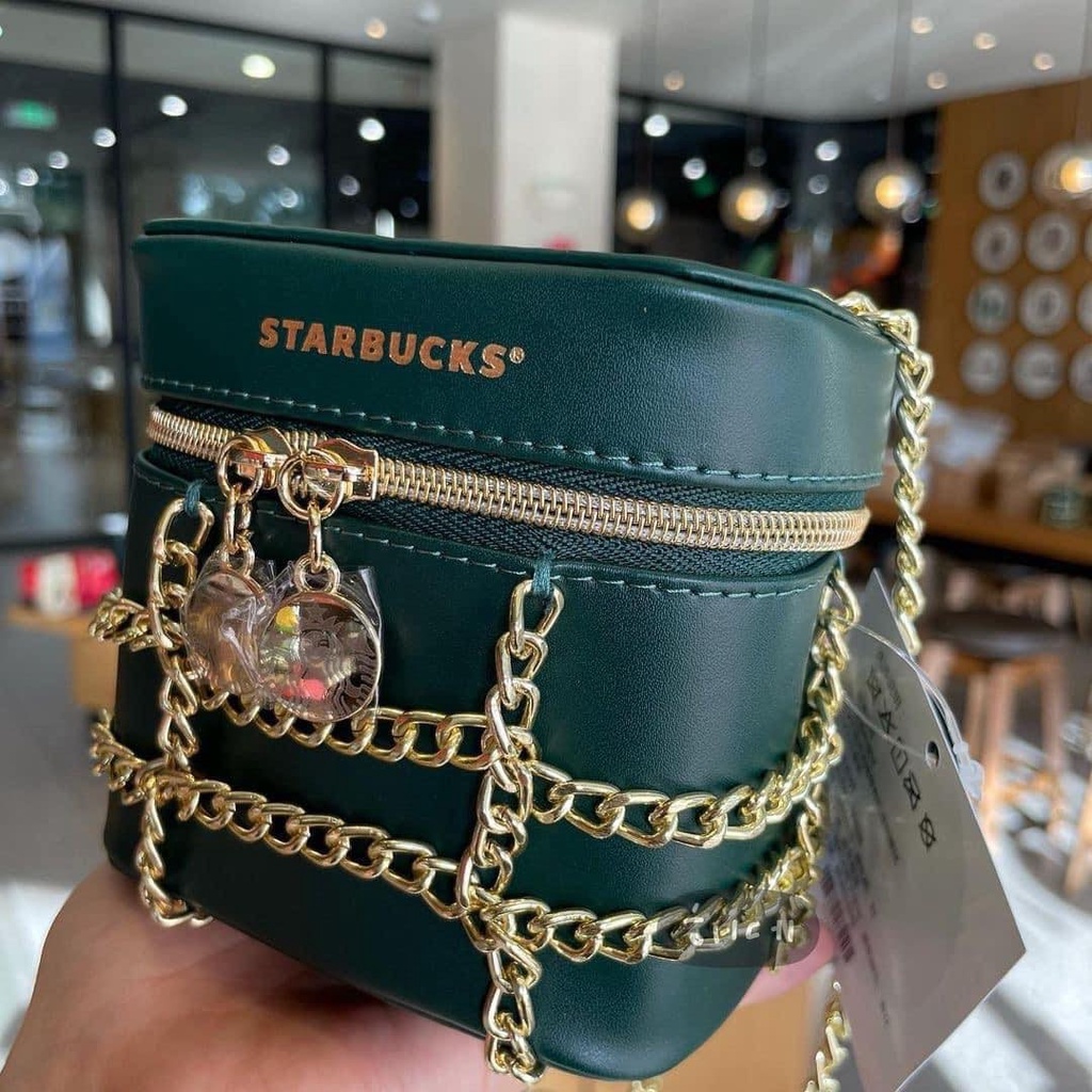 Set bình và túi Starbucks chính hãng