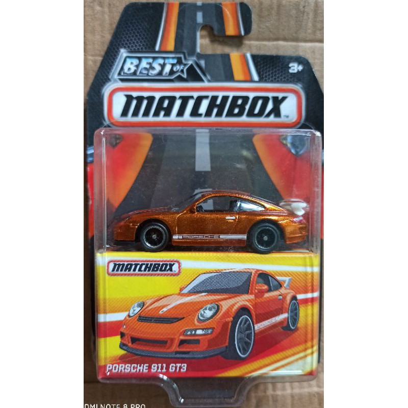 Best of Matchbox Porsche 911 GT3 BAD CARD