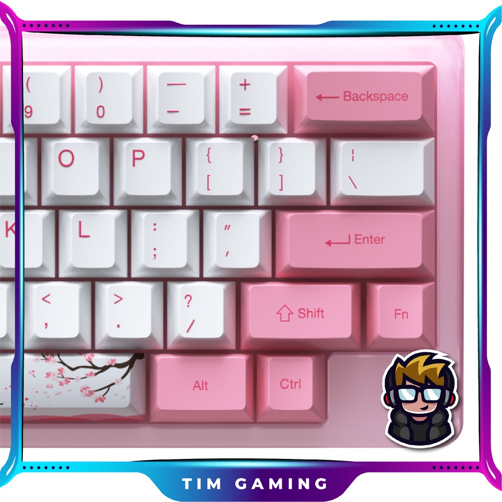 [Mã 33ELSALE hoàn 7% đơn 300K] Bàn phím cơ AKKO ACR 59 World Tour Tokyo (Hotswap / RGB / AKKO cs switch Jelly Pink)