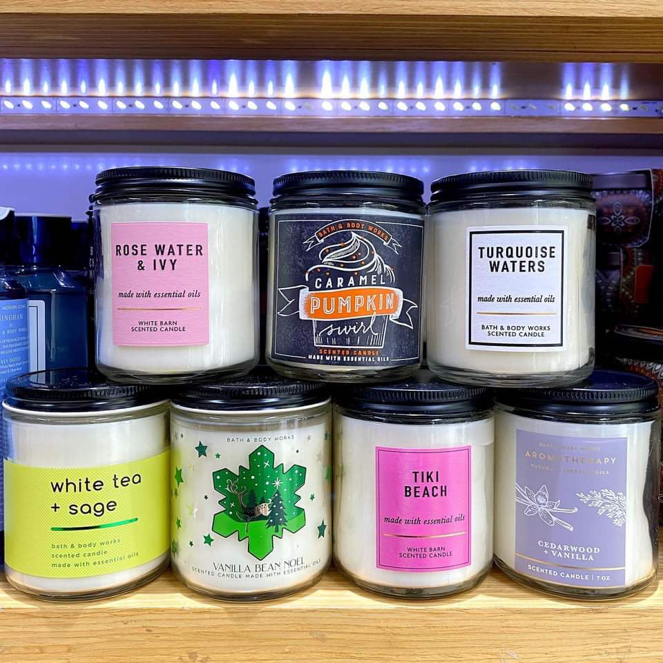 Nến Thơm Phòng Bath & Body Works 1 bấc - 198g