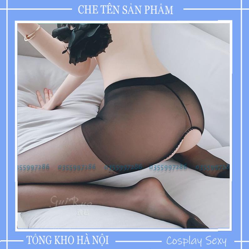 Quần tất chùm mông hở đũng cơ bản phụ kiện đồ ngủ sexy Ivyshop | BigBuy360 - bigbuy360.vn