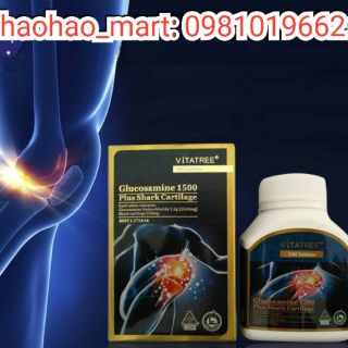 VITATREE GLUCOSAMIN 1500MG PLUS SHARK CATILAGE | CẢI THIỆN VẬN ĐỘNG CỦA CÁC KHỚP | NHẬP KHẨU CHÍNH HÃNG ÚC