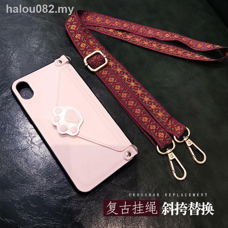 Mobile Túi Đeo Chéo Dáng Dài Phong Cách Trung Hoa Cổ Điển Có Dây Đeo Vai Cho Apple 12 Huawei