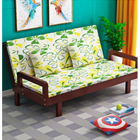 Gối tựa sofa Mary Décor - họa tiết Hoa xanh canvas G-P08