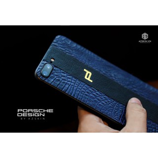 Miếng dán da bò Porsche Design xanh