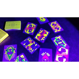 Bộ bài tây LUNATICA playing card - phát quang dưới đèn UV