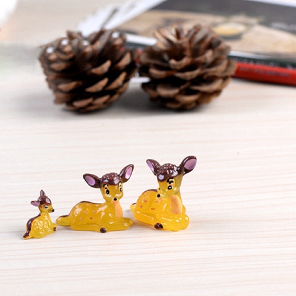 Tượng trang trí tiểu cảnh hình con hươu