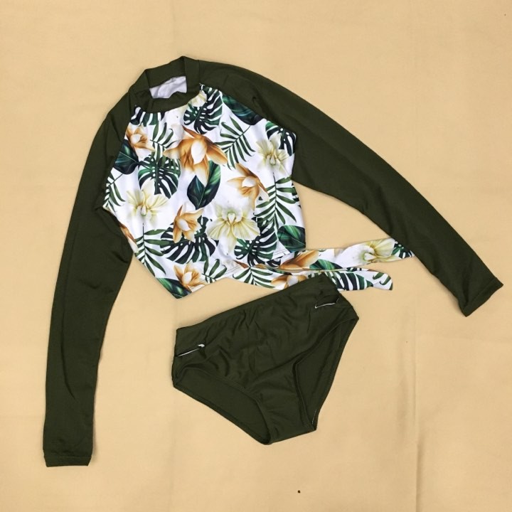 Có sẵn bikini dài tay thể thao Hàn Quốc - ảnh thật cuối | BigBuy360 - bigbuy360.vn