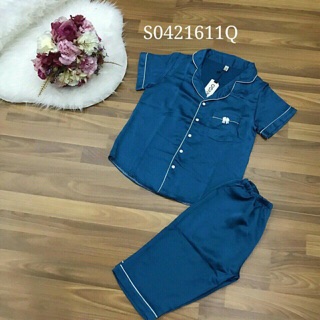 Đồ bộ pijama chất satin lụa