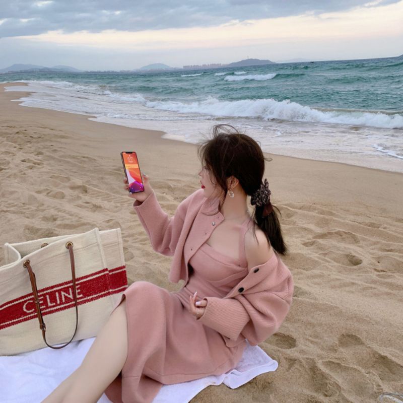 Order 2-3 tuần set váy len