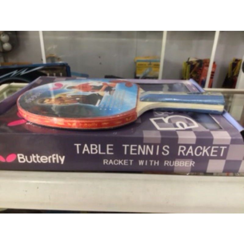 Vợt Bóng Bàn Butterfly 5 Tặng Kèm Bao Vợt