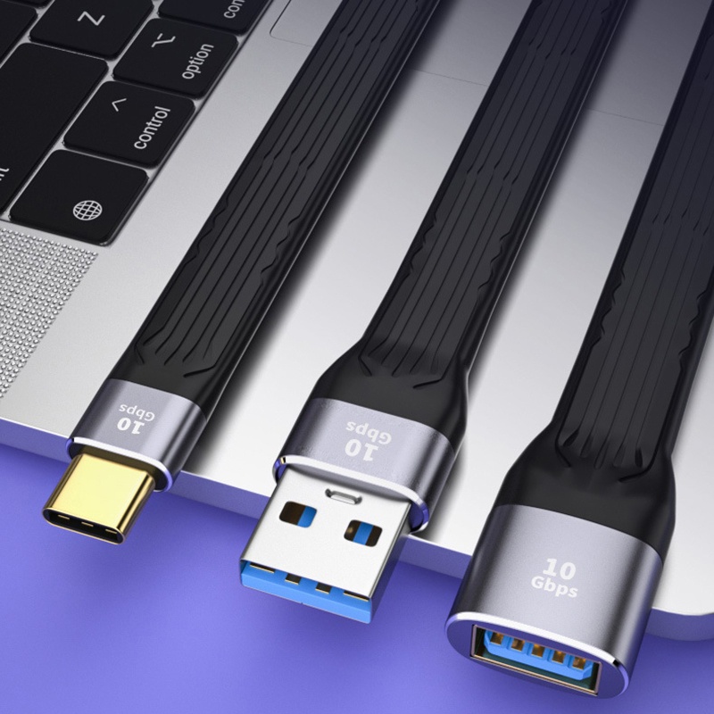 Cáp sạc ngắn loại C sang USB C tương thích với Galaxy S10 S9 Note 9/8 10Gbps
