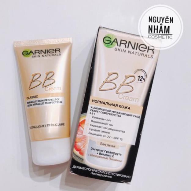 Kem Nền BB Garnier 5in1 Dành Cho Da Thường Da Khô