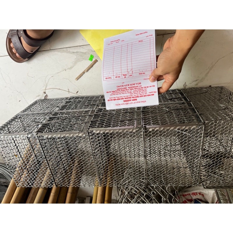 Bẫy chuột dạng lồng,sử dụng được nhiều lần