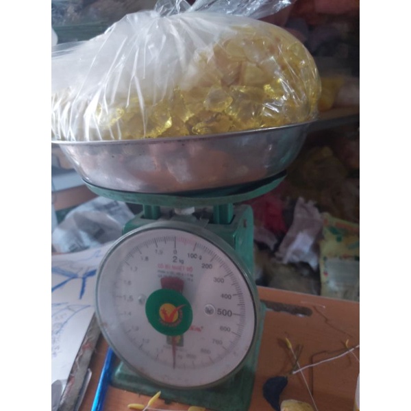 Nguyên liệu làm 150 bông hoa mai, đào đá pha lê