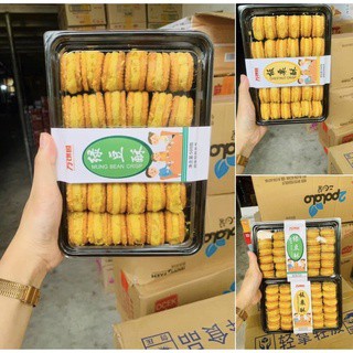 Bánh hạt dẻ mật ong đậu xanh ĐÀI LOAN hộp 460G - hộp to