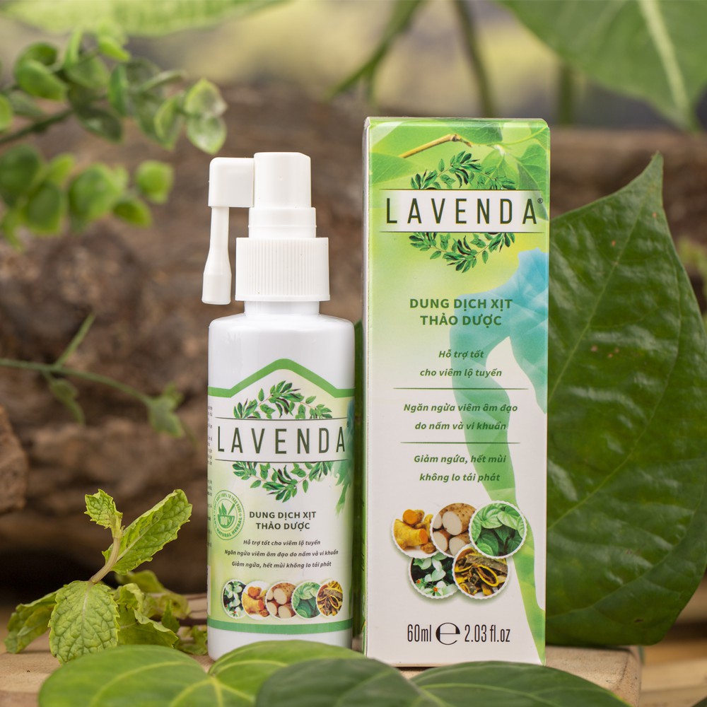 Combo trị Nấm ngứa, Khử mùi hôi, khí hư, viêm phụ khoa bởi dung dịch rửa và xịt phụ khoa Lavenda | BigBuy360 - bigbuy360.vn
