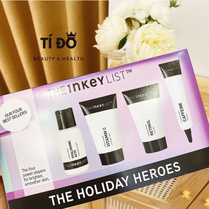 THE INKEY LIST - Bộ Sản Phẩm The Holiday Heroes Set