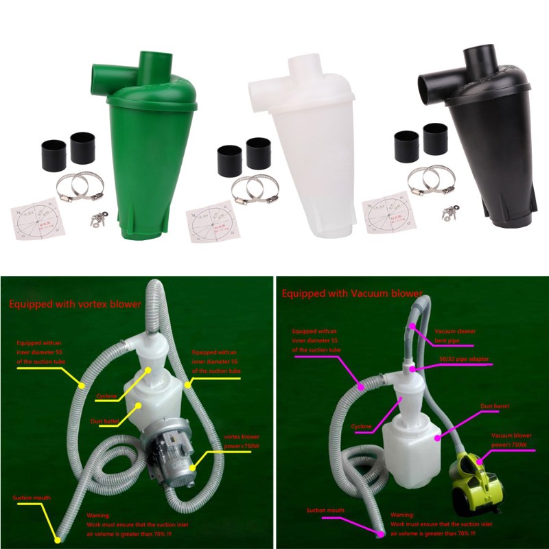 Bộ đầu hút lọc bụi dạng lốc xoáy