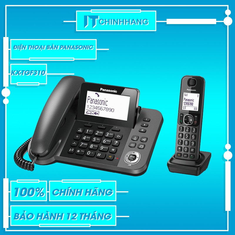 Điện Thoại Bàn Panasonic KX TGF310 - Hàng Chính Hãng