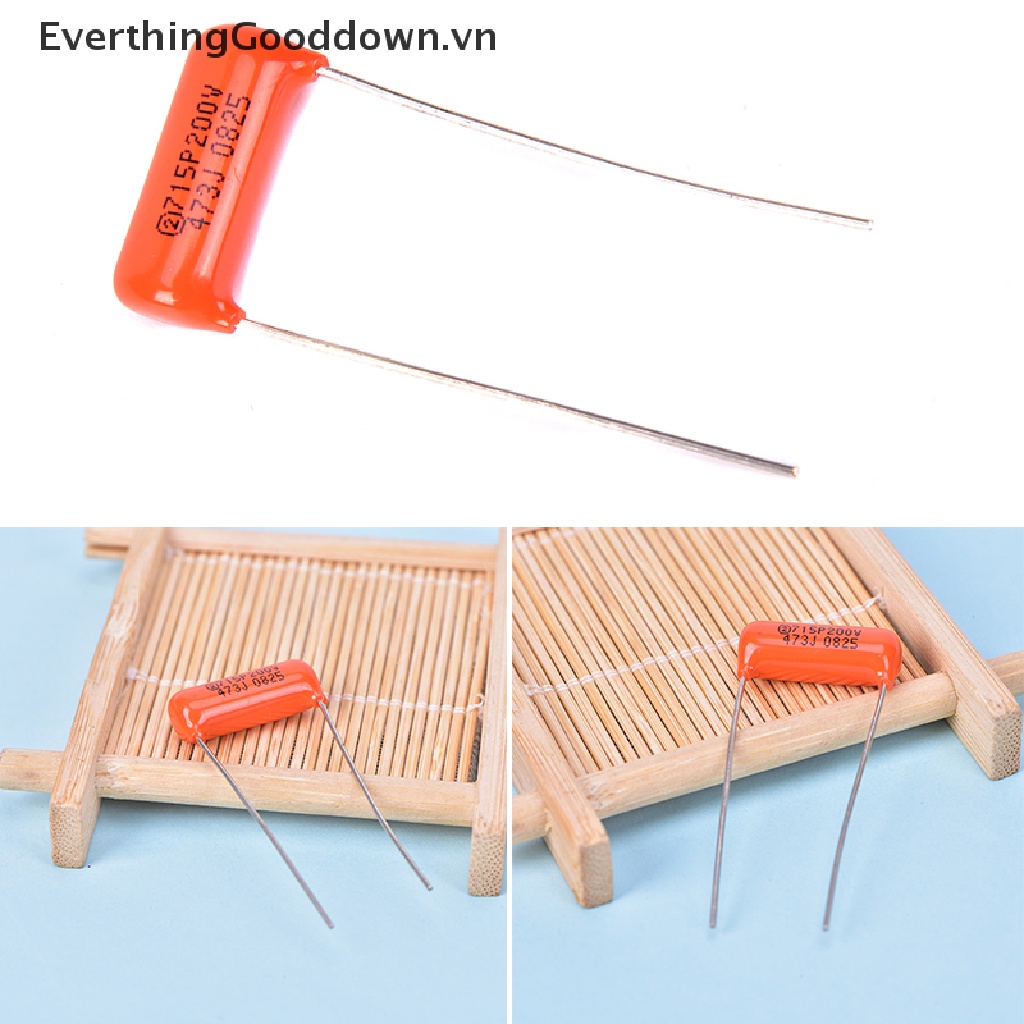 1 Tụ Điện Acoustic Lõi Đơn 0.047uf 473J Cho Đàn Guitar Điện