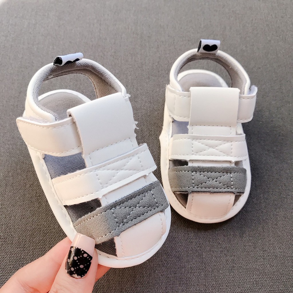 SANDANL RỌ SỌC XÁM CHO CÁC BÉ