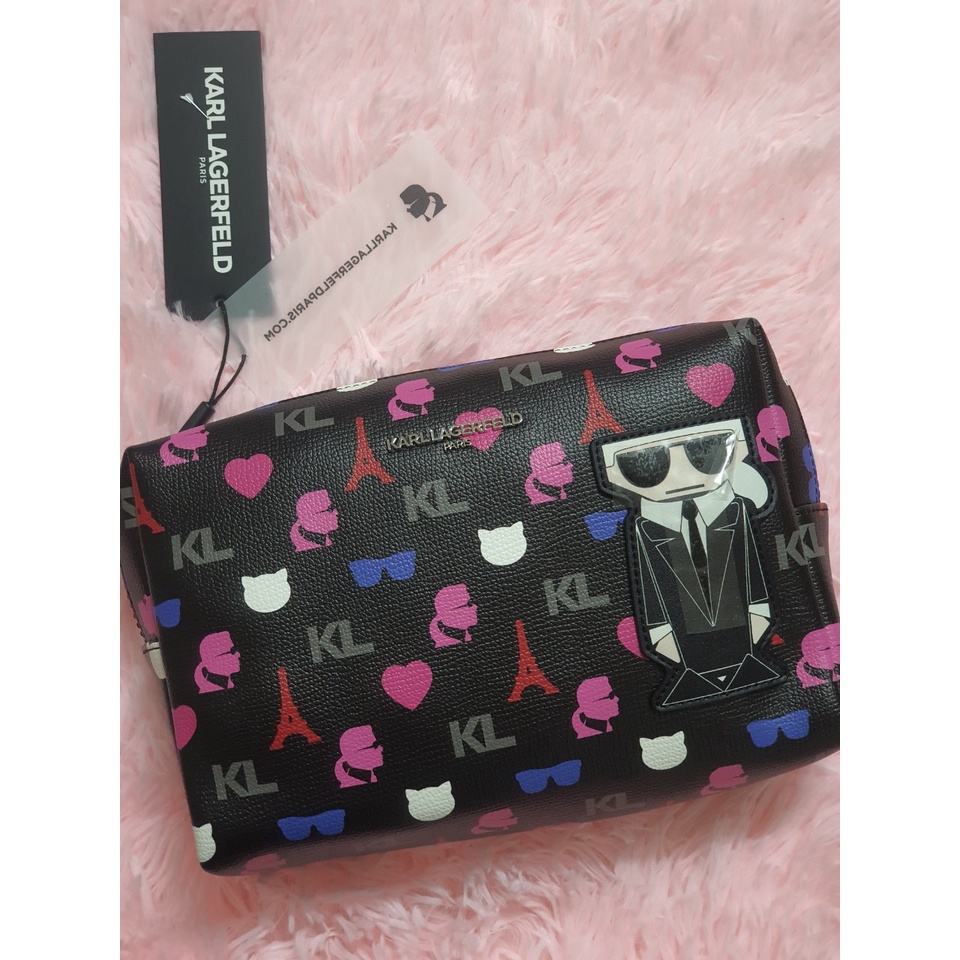 Túi cầm tay đa năng hiệu KARL LAGERFELD Auth
