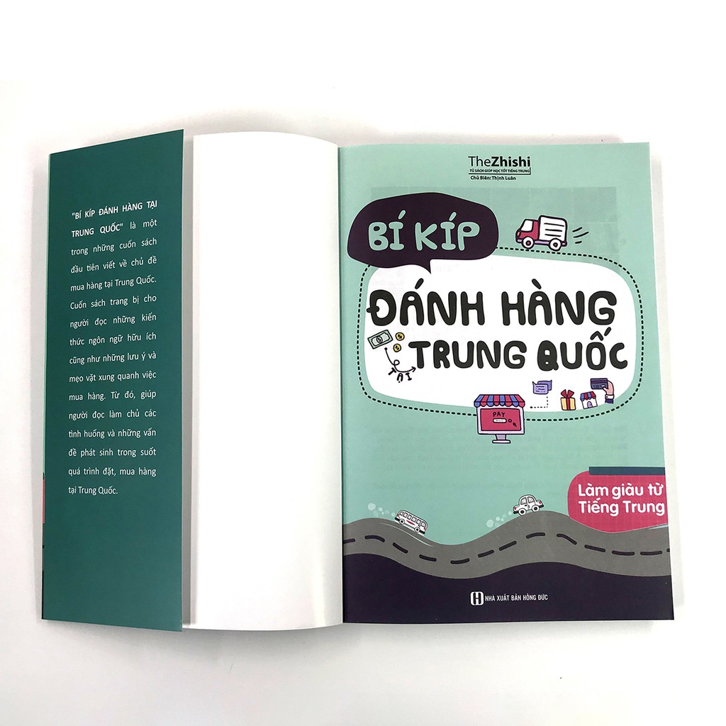 Sách - Bí kíp đánh hàng Trung Quốc - Làm giàu từ tiếng Trung (Sách rất hay)