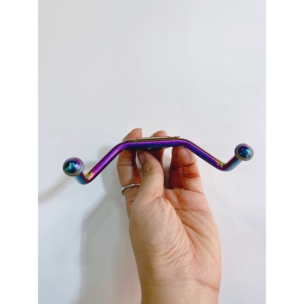 Móc treo đồ xe Vario inox & titan, móc máng đồ 2 càng inox không gỉ