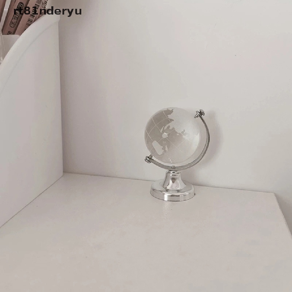 Quả địa cầu thủy tinh mini dùng làm đồ chơi giáo dục cho trẻ em và người lớn
