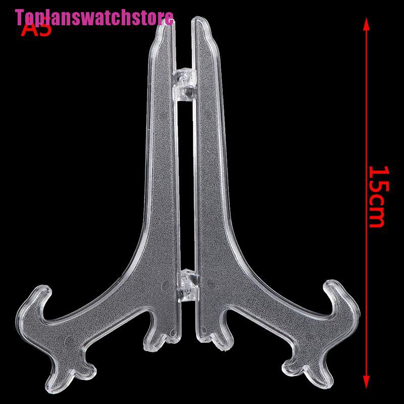 Giá Đỡ Trưng Bày Đĩa Trang Trí Bằng Nhựa Trong Suốt