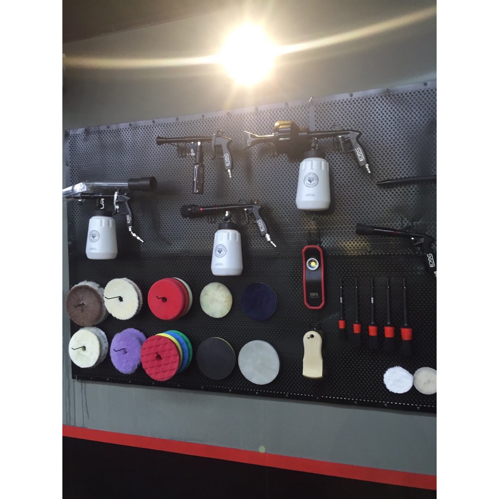 Bảng treo dụng cụ chăm sóc xe cao cấp 45x120cm